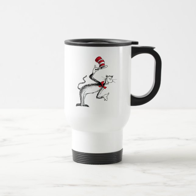 Mug De Voyage Le Chat au Chapeau s'incline (Droite)