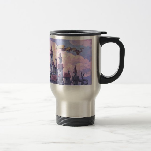 Mug De Voyage Le château de Unicorn (Droit)