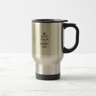 Mug De Voyage Le chocolat de vanille gardent le calme et