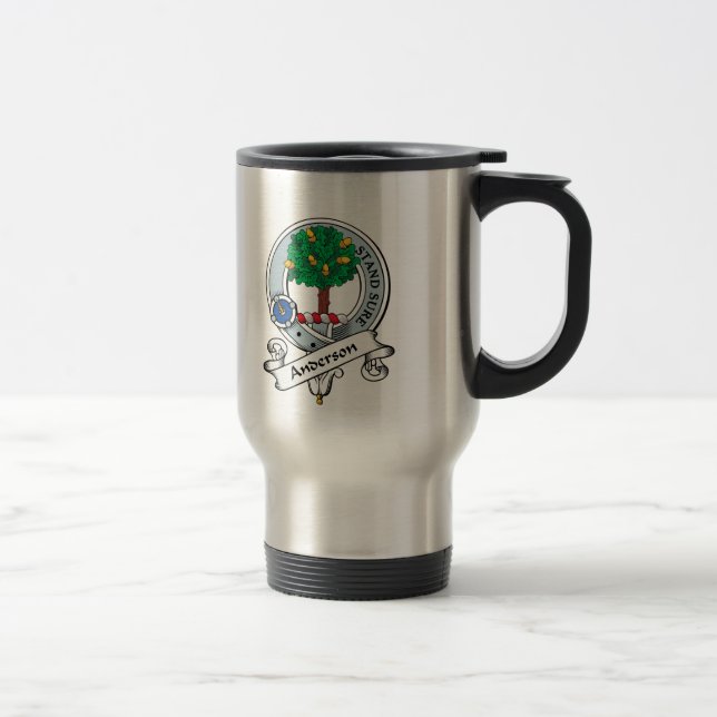 Mug De Voyage Le clan d'Anderson Badge (Droit)