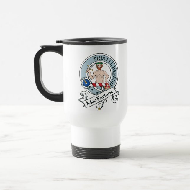 Mug De Voyage Le clan de MacFarlane Badge (Gauche)