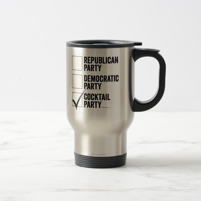Mug De Voyage Le Cocktail Party (Droit)