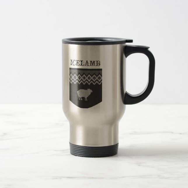 Mug De Voyage Le code des moutons - Icelamb (Droit)