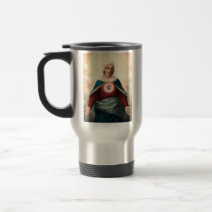 Mug De Voyage Le Cœur immaculé de Marie