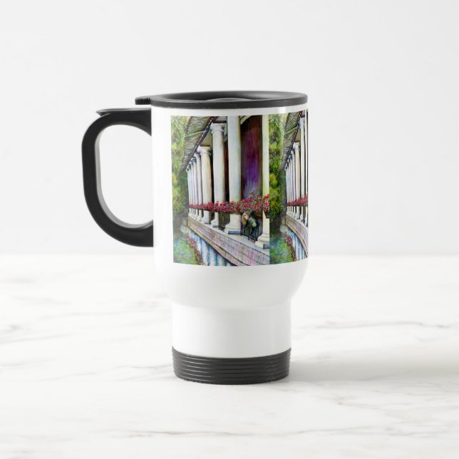 Mug De Voyage Le confort est l'ennemi du progrès (Gauche)
