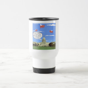 Mug De Voyage Le Congrès et les discussions sur la violence armé