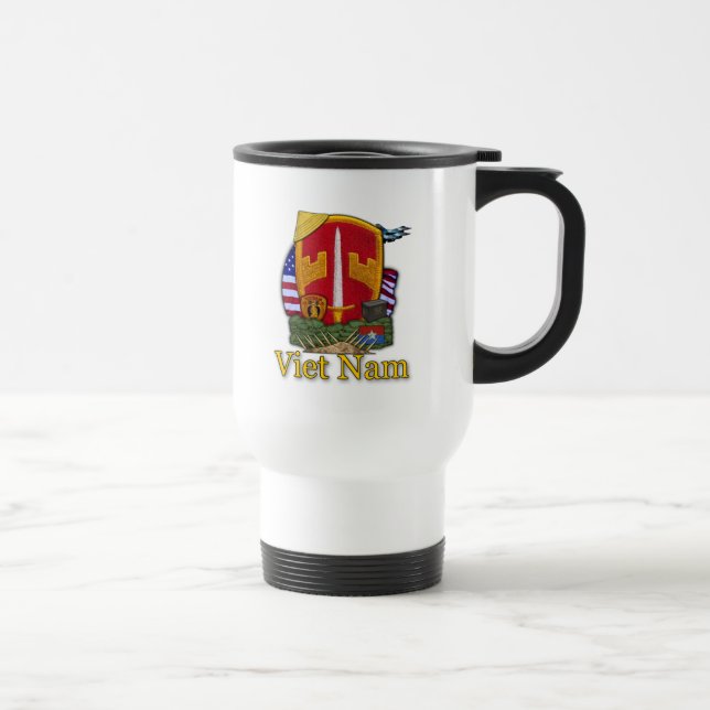 Mug De Voyage le conseiller militaire maag macv sog vietnam vets (Droite)