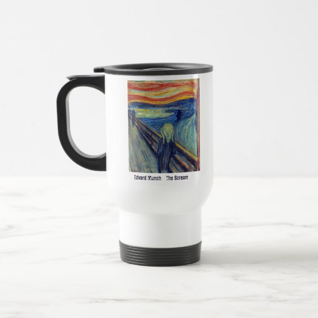Mug De Voyage Le Cri Edvard Munch Le Cri (Gauche)
