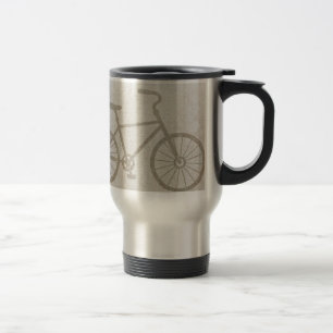 Mug De Voyage Le cru de vélo folâtre le destin d'amour de paix