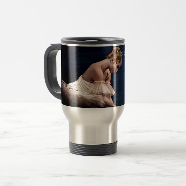 Mug De Voyage Le cygne (Devant gauche)