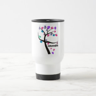 Mug De Voyage Le Cytologue Donne Un Arbre Unique Avec Des Cellul
