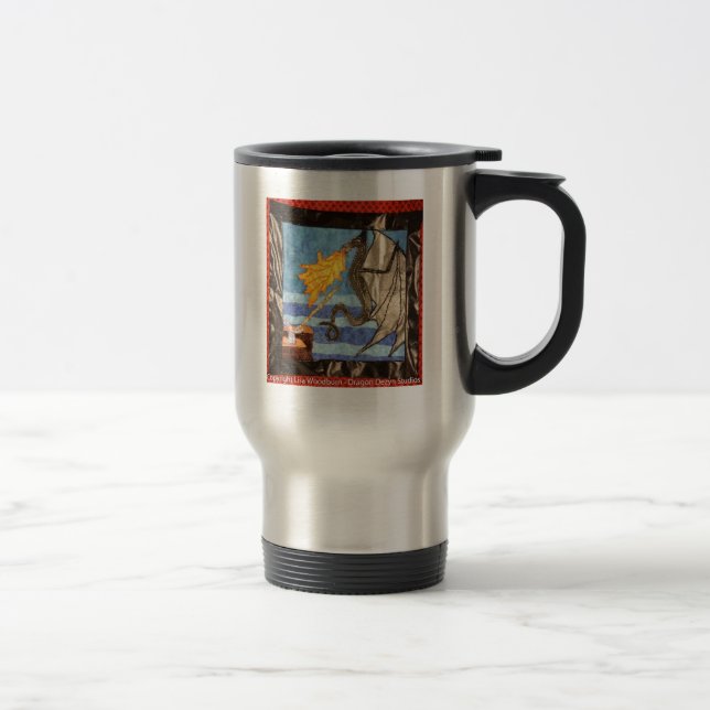 Mug De Voyage "Le dragon noir et le Mage" ont piqué la série de (Droit)