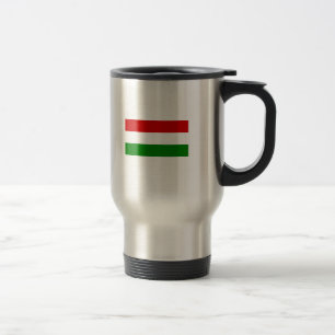 Mug De Voyage Le drapeau de la Hongrie