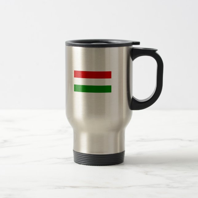 Mug De Voyage Le drapeau de la Hongrie (Droit)