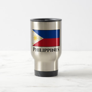 Mug De Voyage Le drapeau philippin