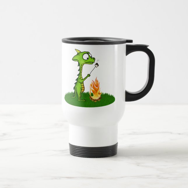 Mug De Voyage Le feu de dragon (Droite)