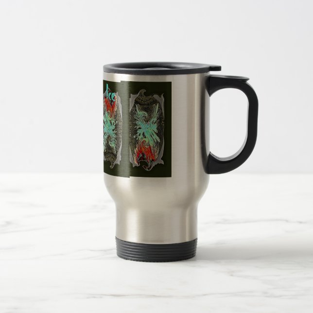 Mug De Voyage Le FEU et GLACE par SHARON SHARPE (Droit)