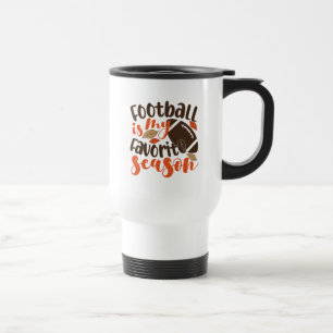 Mug De Voyage Le football est ma saison préférée