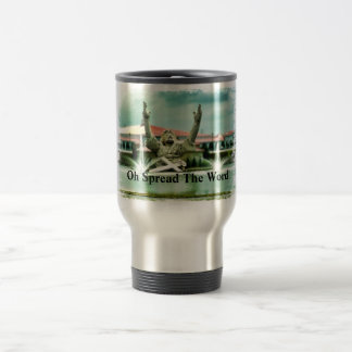 Mug De Voyage Le grand beurre Jésus, "oh a écarté le mot ! "