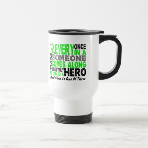 Mug De Voyage Le HÉROS de Non-Hodgkins de lymphome VIENT LE LON