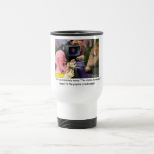 Mug De Voyage Le Horse Screamer T-shirts drôles Cadeaux Cartes P