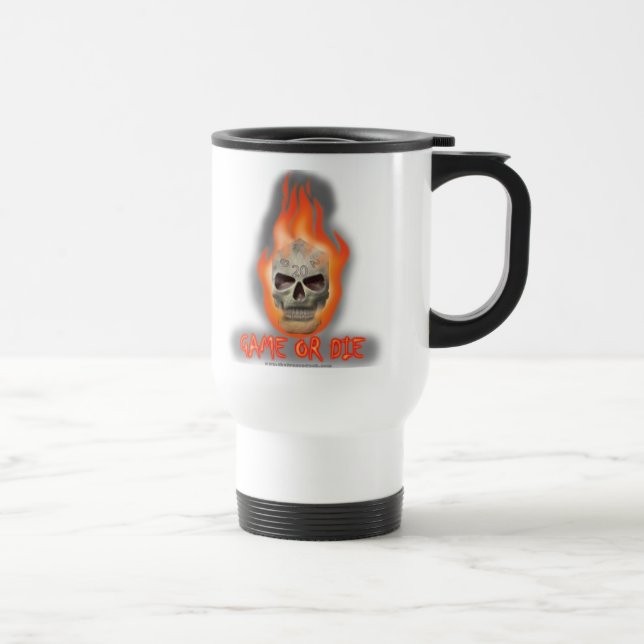Mug De Voyage Le jeu ou meurent (Droite)