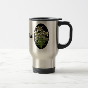 Mug De Voyage Le joli edelweiss fleurit la coutume