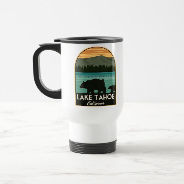 Mug De Voyage Le lac Tahoe en Californie (Gauche)