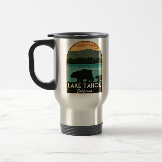 Mug De Voyage Le lac Tahoe en Californie (Gauche)