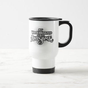 Mug De Voyage Le mari de ma femme est génial