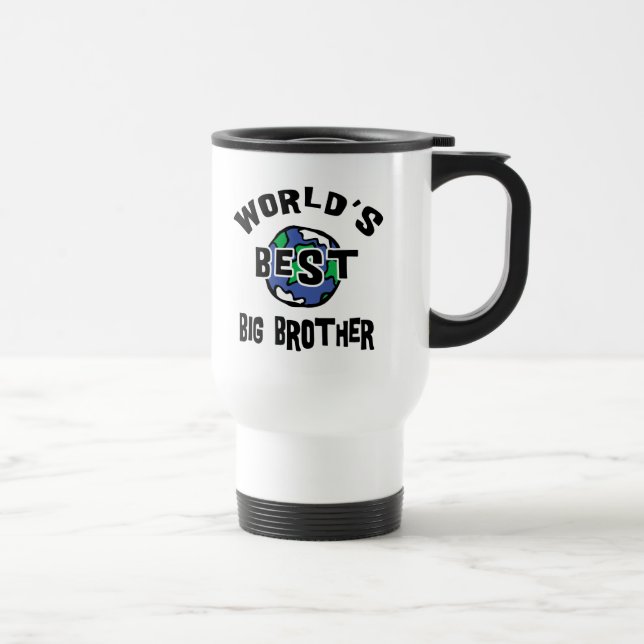 Mug De Voyage Le meilleur frère du monde (Droite)