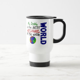 Mug De Voyage Le meilleur mécanicien en monde 2 (papa)