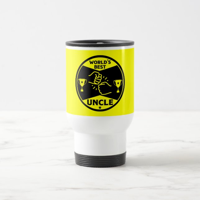 Mug De Voyage Le meilleur oncle du monde (Centre)