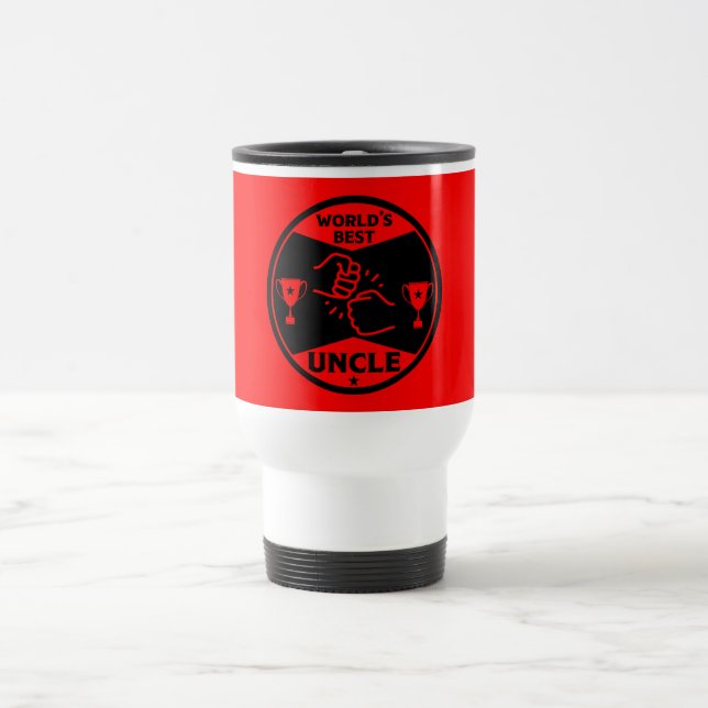 Mug De Voyage Le meilleur oncle du monde (Centre)