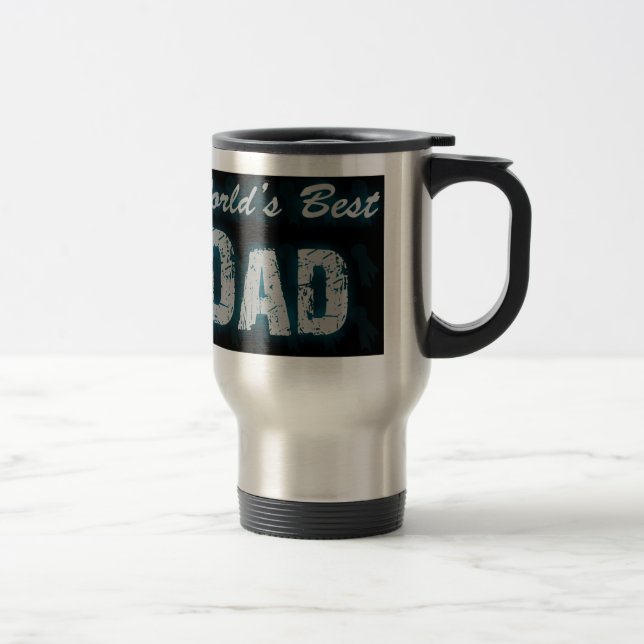 Mug De Voyage Le meilleur papa du monde (Droit)