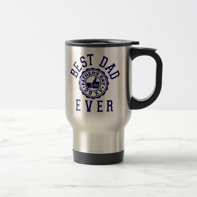 Mug De Voyage Le meilleur papa jamais (Droit)