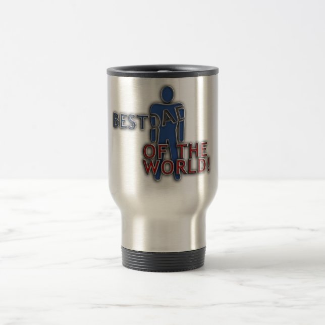 MUG DE VOYAGE LE MEILLEUR PÈRE DU MONDE (Centre)