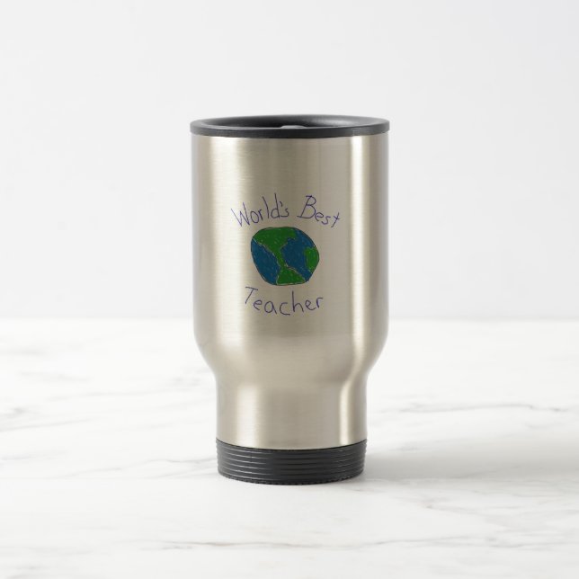 Mug De Voyage Le meilleur professeur du monde (Centre)
