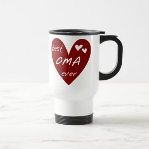 Mug De Voyage Le meilleurs T-shirts et cadeaux d'Oma de coeur