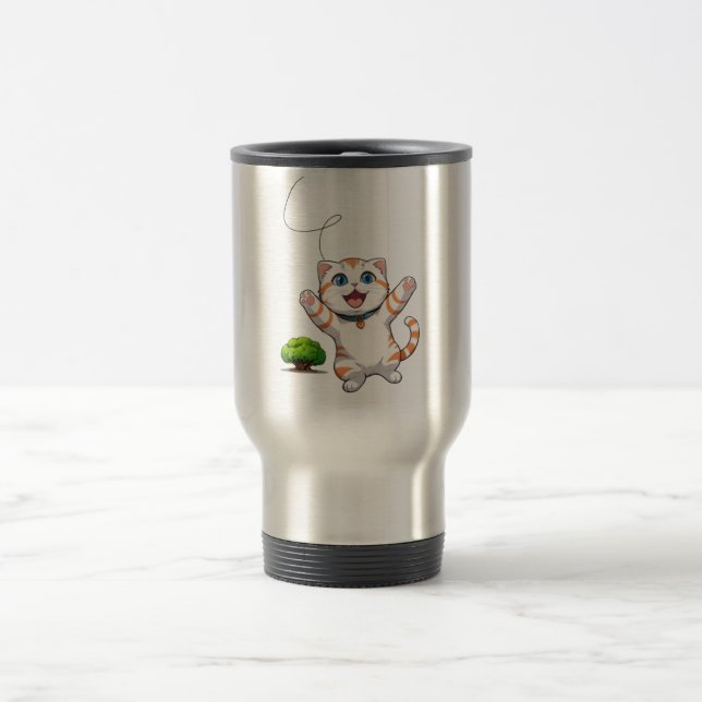 Mug De Voyage Le mignon Ca t |Coupe Stanley | Coupe Stanley (Centre)