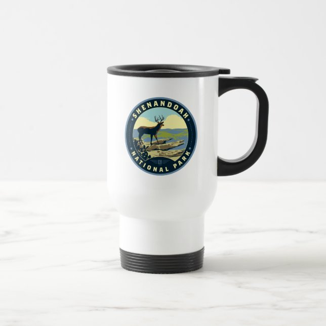 Mug De Voyage Le Parc national de Shenandoah (Droite)