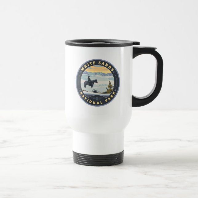 Mug De Voyage Le parc national de White Sands (Droite)