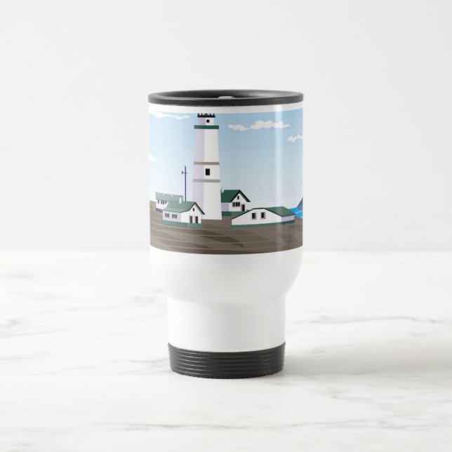 Mug De Voyage Le phare Carré - (Centre)