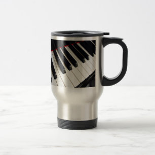 Mug De Voyage Le piano verrouille la photographie