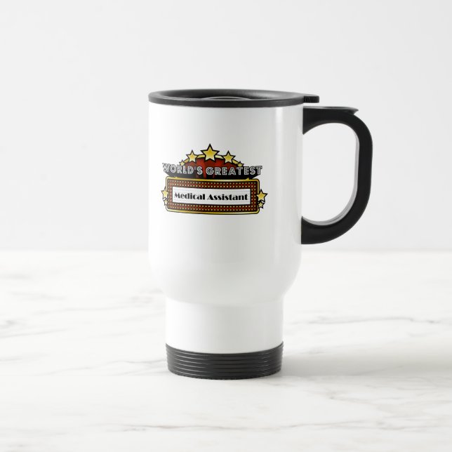 Mug De Voyage Le plus grand aide médical du monde (Droite)