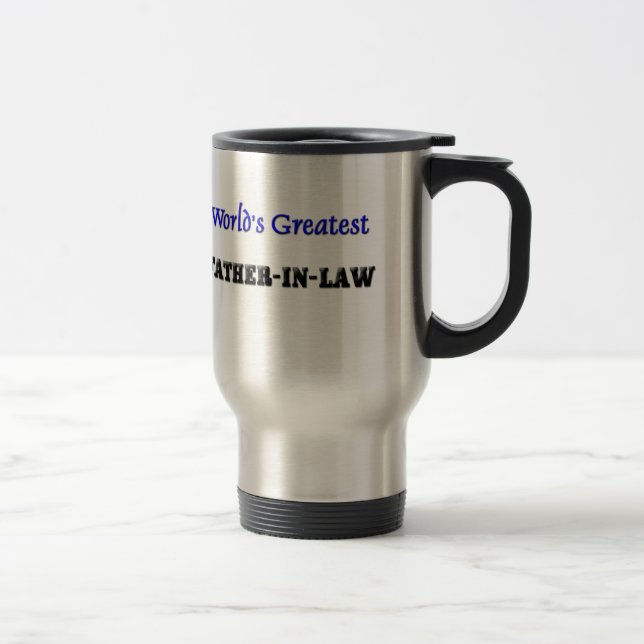 Mug De Voyage Le plus grand beau-père du monde (Droit)