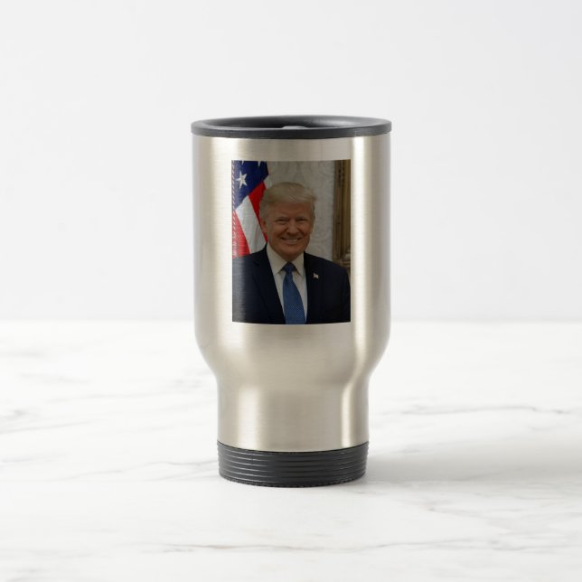Mug De Voyage Le portrait présidentiel de Donald Trump (Centre)