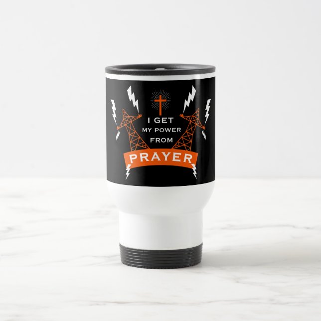 Mug De Voyage Le Pouvoir De La Prière (Centre)