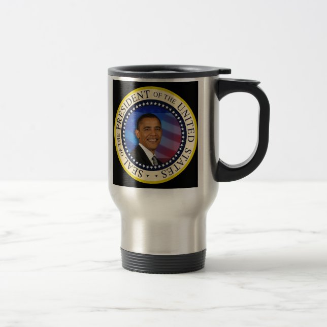 Mug De Voyage Le Président commémoratif Obama Inauguration (Droit)