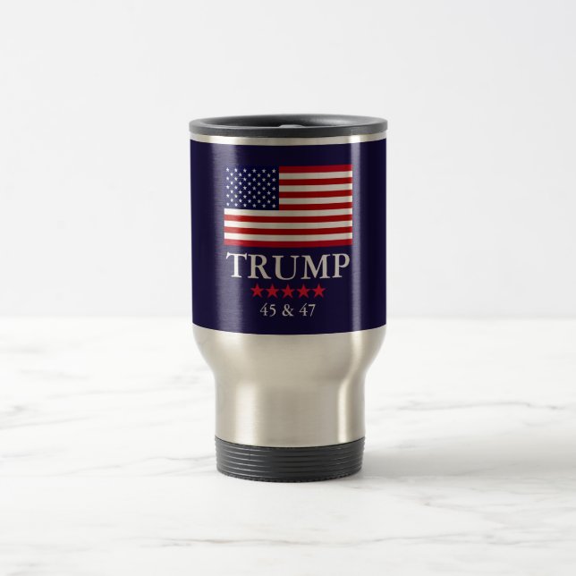 MUG DE VOYAGE LE PRÉSIDENT DONALD TRUMP CAFÉ VOYAGE MUG (Centre)